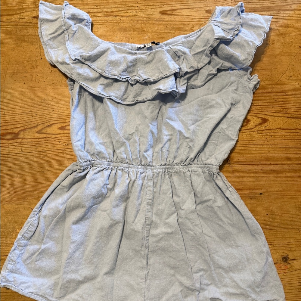 HYFVE Sky Blue Casual Romper